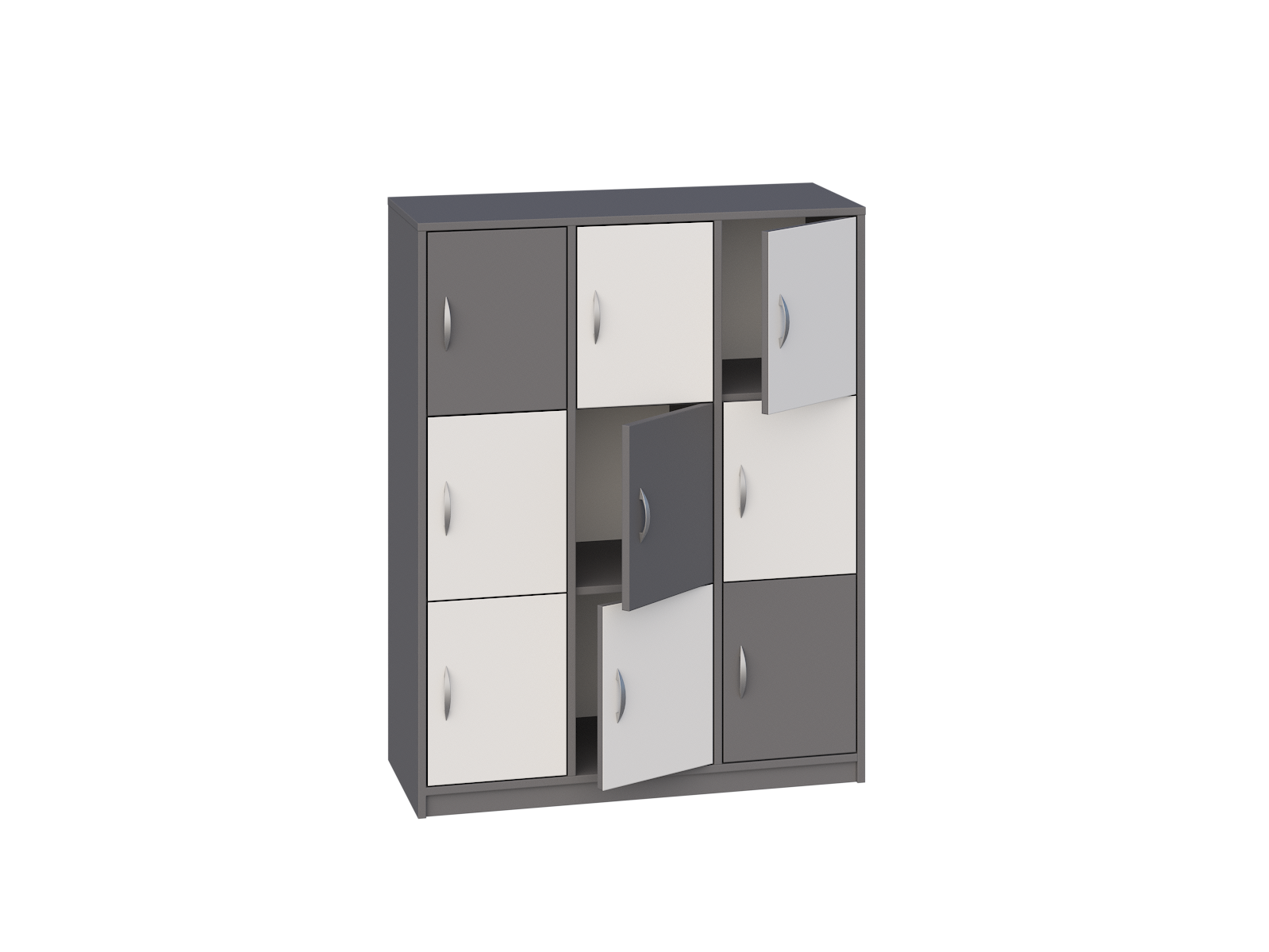 Ultra-335-bez-polek-w-srodku_stalowy_front-bialy-stalowy2